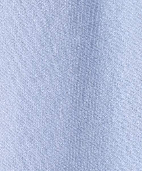 ITS'DEMO（イッツデモ）の「【さらりタッチ／手洗い可】強撚スラブブラウジングワンピース（ワンピース・レディース・ブラック/ブルーグリーン/ピンク系/サックスブルー・00）」の18枚目の写真