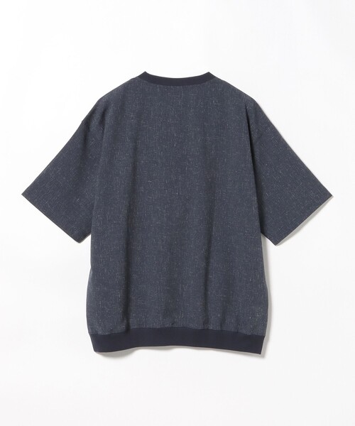 BEAMS HEART(ビームスハート)の「【ユニセックス】麻混 メランジ Tシャツ(Tシャツ/カットソー・メンズ・チャコールグレー/オフホワイト/ネイビー・M/XL/S/L)」の20枚目の写真