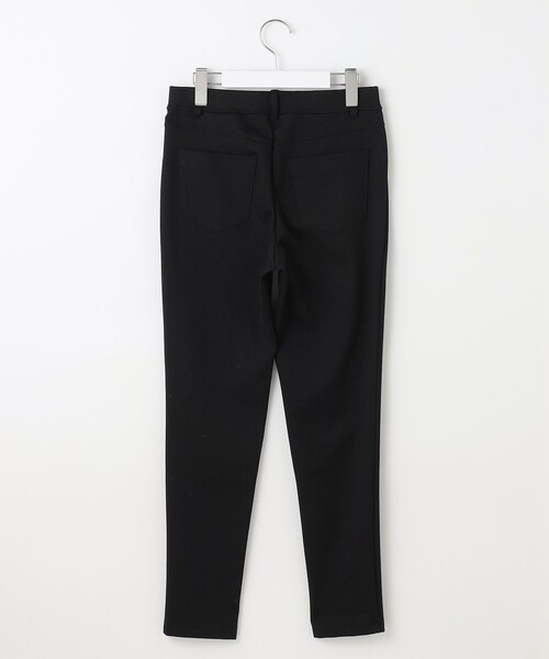 自由区(ジユウク)の「コットンナイロンモクロディー レギンスパンツ(その他パンツ・レディース・ブラック系・36/38/40/42)」の4枚目の写真