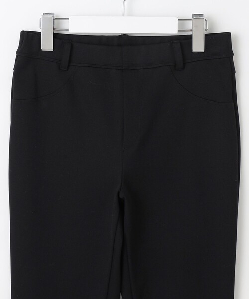 自由区(ジユウク)の「コットンナイロンモクロディー レギンスパンツ(その他パンツ・レディース・ブラック系・36/38/40/42)」の5枚目の写真