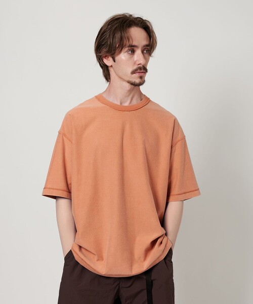 BEAUTY&amp;YOUTH UNITED ARROWS - baserange loose Tee  新品 セール】インサイドアウト フェード クルーネック Tシャツ（T