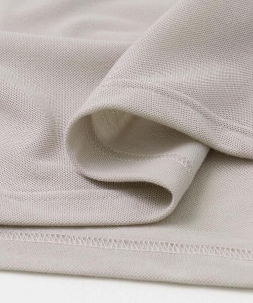 ITEMS URBANRESEARCH（アイテムズ アーバンリサーチ）の「Teddy Bear ワンポイント刺繍ポロシャツ（ポロシャツ・メンズ・ベージュ/ホワイト/ブラック・MEDIUM/LARGE）」の8枚目の写真