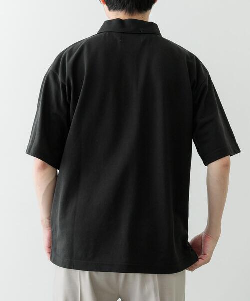 ITEMS URBANRESEARCH（アイテムズ アーバンリサーチ）の「Teddy Bear ワンポイント刺繍ポロシャツ（ポロシャツ・メンズ・ベージュ/ホワイト/ブラック・MEDIUM/LARGE）」の16枚目の写真