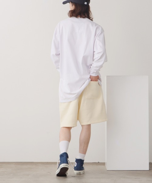 FOG ESSENTIALS（エフオージーエッセンシャルズ）の「FOG ESSENTIALS/エッセンシャルズ RUBBER T/P SW SHORTS ショートスウェットパンツ（スウェットパンツ・メンズ・ホワイト/ブラック/セージグリーン/クリーム/タン・M/XL/L/S）」の16枚目の写真