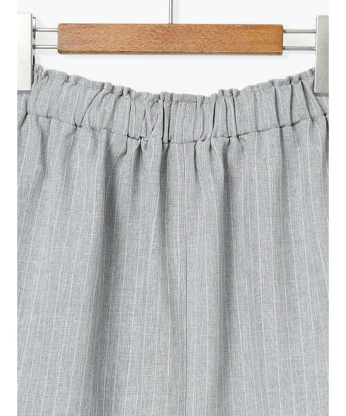 Lugnoncure（ルノンキュール）の「麻調ストライプイージーパンツ（その他パンツ・レディース・ネイビー/ベージュ/グレー・F）」の11枚目の写真