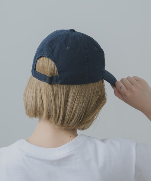 flaner(フラネ)の「flaner logo cap / flanerロゴキャップ(キャップ・レディース・ダークグレー/ネイビー・FREE)」の11枚目の写真