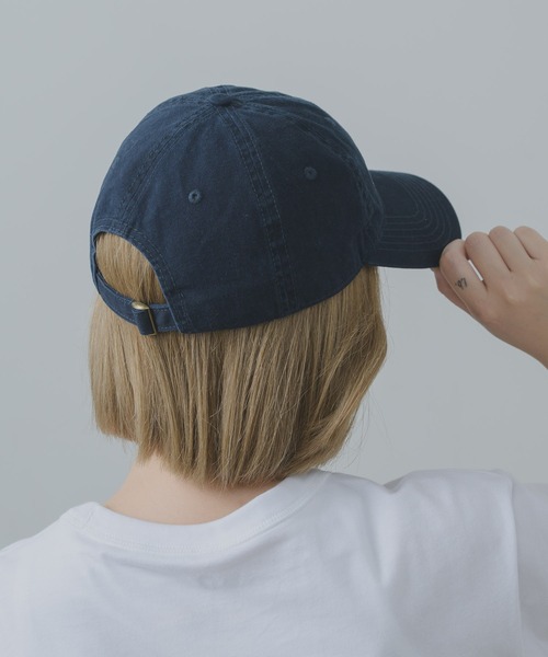 flaner(フラネ)の「flaner logo cap / flanerロゴキャップ(キャップ・レディース・ダークグレー/ネイビー・FREE)」の12枚目の写真