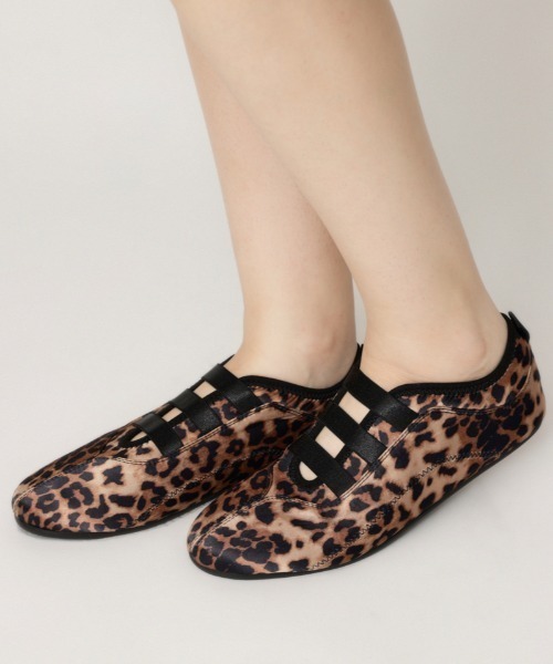 SLY（スライ）の「FLAT BALLET SHOES フラット バレエシューズ（バレエシューズ・レディース・ブラック/マルチ・SMALL/MEDIUM/LARGE）」の14枚目の写真