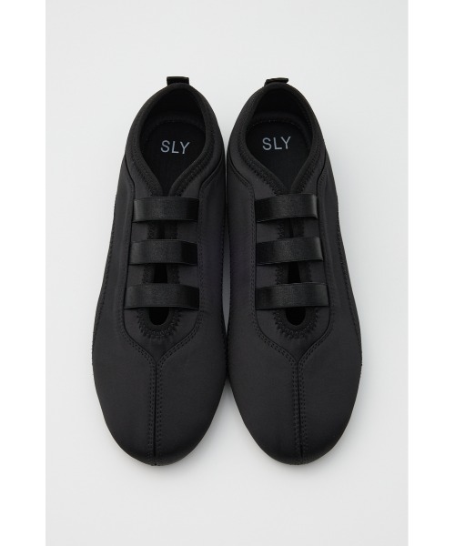 SLY（スライ）の「FLAT BALLET SHOES フラット バレエシューズ（バレエシューズ・レディース・ブラック/マルチ・SMALL/MEDIUM/LARGE）」の5枚目の写真