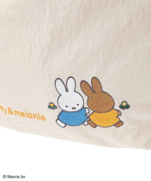Miffy( ミッフィー)の「miffy/ナイロンショルダーBAG(ショルダーバッグ・レディース・ライトベージュ・FREE)」の4枚目の写真