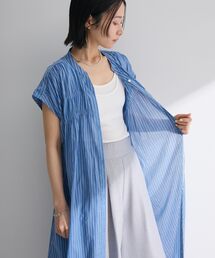 Green　Parks | インド綿 シャーリングワンピース(ワンピース)