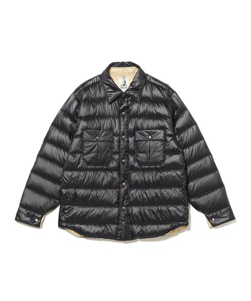 SIERRA DESIGNS（シェラデザイン）の「【別注】SIERRA DESIGNS / Down Shirt（ダウンジャケット/コート・メンズ・ブラウン/ブラック・L/M/S/XL）」の7枚目の写真