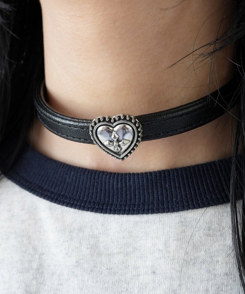 Port(ポート)の「【 Port / ポート 】 アンティーク調 モチーフ フェイクレザー チョーカー(チョーカー・レディース・ブラック系その他/ブラック・FREE)」の9枚目の写真