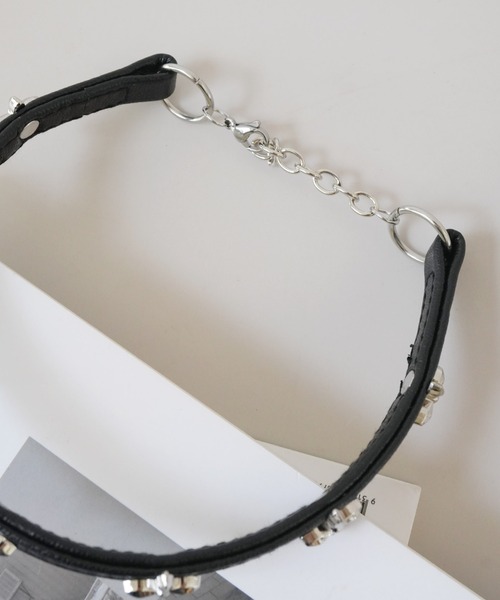 Port(ポート)の「【 Port / ポート 】 アンティーク調 モチーフ フェイクレザー チョーカー(チョーカー・レディース・ブラック系その他/ブラック・FREE)」の8枚目の写真