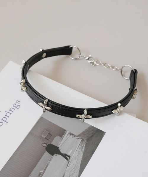 Port(ポート)の「【 Port / ポート 】 アンティーク調 モチーフ フェイクレザー チョーカー(チョーカー・レディース・ブラック系その他/ブラック・FREE)」の11枚目の写真