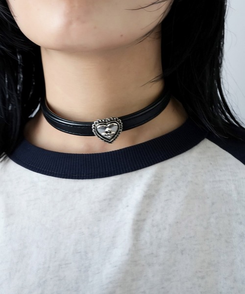 Port(ポート)の「【 Port / ポート 】 アンティーク調 モチーフ フェイクレザー チョーカー(チョーカー・レディース・ブラック系その他/ブラック・FREE)」の12枚目の写真