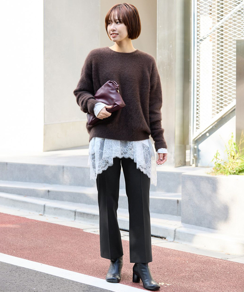 3サイズ展開/追加》スティックパンツ（スラックス）｜SLOBE IENA