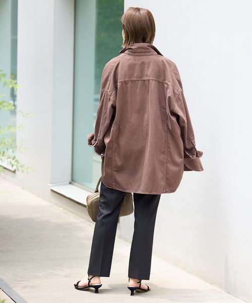 SLOBE IENA（スローブイエナ）の「《3サイズ展開/追加》スティックパンツ（スラックス・レディース・ブラック・36/38/40）」の20枚目の写真