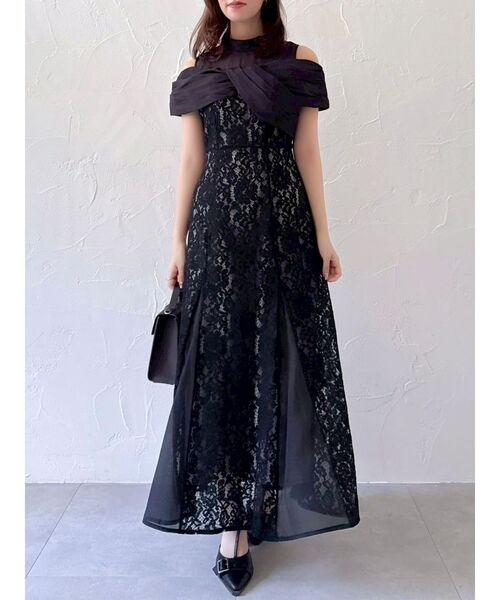 オーガンベールマーメイドドレス（ドレス）｜dazzlin（ダズリン）の