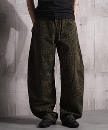 D-LAND】ボタンフライ リジットデニム バギーパンツ / Button fly