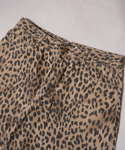 BIG CITY MARKET(ビッグシティマーケット)の「【D-LAND】レオパード バレルレッグパンツ / Leopard Barrel Leg Pants(その他パンツ・メンズ・カーキ/ベージュ・S/M)」の20枚目の写真
