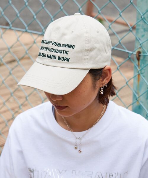 FFEIN（フェイン）の「【FFEIN(フェイン)】3段メッセージ刺繍キャップ / 刺繍　深めキャップ（キャップ・メンズ・レッド/ベージュ/ネイビー/ブラック/ブルー・FREE）」の12枚目の写真