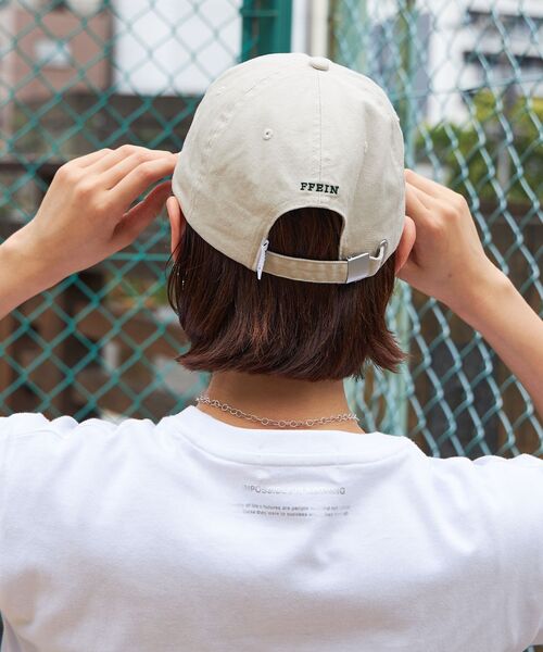 FFEIN（フェイン）の「【FFEIN(フェイン)】3段メッセージ刺繍キャップ / 刺繍　深めキャップ（キャップ・メンズ・レッド/ベージュ/ネイビー/ブラック/ブルー・FREE）」の13枚目の写真