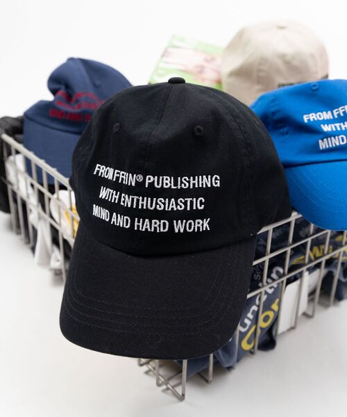 FFEIN（フェイン）の「【FFEIN(フェイン)】3段メッセージ刺繍キャップ / 刺繍　深めキャップ（キャップ・メンズ・レッド/ベージュ/ネイビー/ブラック/ブルー・FREE）」の16枚目の写真