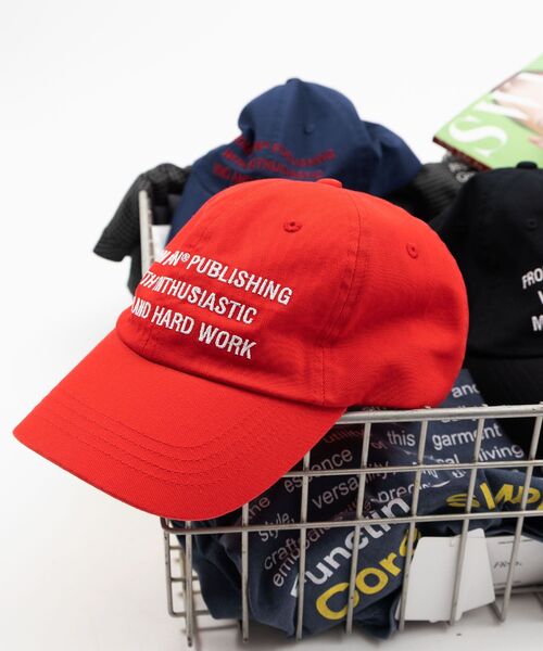 FFEIN（フェイン）の「【FFEIN(フェイン)】3段メッセージ刺繍キャップ / 刺繍　深めキャップ（キャップ・メンズ・レッド/ベージュ/ネイビー/ブラック/ブルー・FREE）」の20枚目の写真
