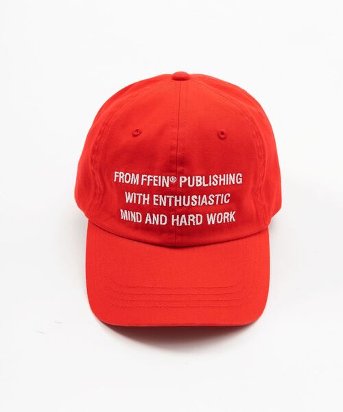 FFEIN（フェイン）の「【FFEIN(フェイン)】3段メッセージ刺繍キャップ / 刺繍　深めキャップ（キャップ・メンズ・レッド/ベージュ/ネイビー/ブラック/ブルー・FREE）」の21枚目の写真
