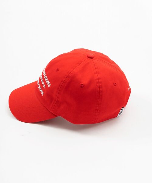 FFEIN（フェイン）の「【FFEIN(フェイン)】3段メッセージ刺繍キャップ / 刺繍　深めキャップ（キャップ・メンズ・レッド/ベージュ/ネイビー/ブラック/ブルー・FREE）」の22枚目の写真