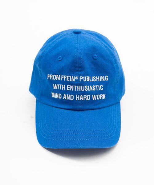 FFEIN（フェイン）の「【FFEIN(フェイン)】3段メッセージ刺繍キャップ / 刺繍　深めキャップ（キャップ・メンズ・レッド/ベージュ/ネイビー/ブラック/ブルー・FREE）」の9枚目の写真
