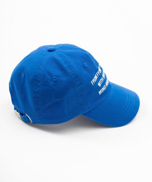 FFEIN（フェイン）の「【FFEIN(フェイン)】3段メッセージ刺繍キャップ / 刺繍　深めキャップ（キャップ・メンズ・レッド/ベージュ/ネイビー/ブラック/ブルー・FREE）」の10枚目の写真