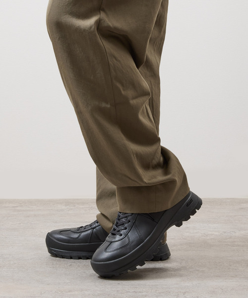 And A（アンドエー）の「PADRONE パドローネ / GERMAN TRAINER BOOTS 884C Vibram ビブラムソールジャーマントレーナー ミドルブーツ / PU8840-1105（スニーカー・メンズ・ブラック系その他/ブラック・42/41/40/43）」の6枚目の写真