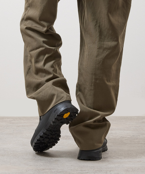 And A（アンドエー）の「PADRONE パドローネ / GERMAN TRAINER BOOTS 884C Vibram ビブラムソールジャーマントレーナー ミドルブーツ / PU8840-1105（スニーカー・メンズ・ブラック系その他/ブラック・42/41/40/43）」の7枚目の写真
