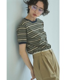 marjour | RINGER BORDER TEE(Tシャツ/カットソー)