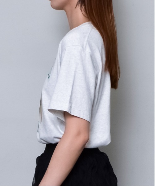 MODISH GAZE(モディシュガゼ)の「【MODISH GAZE】アニマルプリントTシャツDOGプリント(Tシャツ/カットソー・メンズ・ホワイト/オートミール/ネイビー/ブラック・MEDIUM/LARGE/X-LARGE)」の18枚目の写真