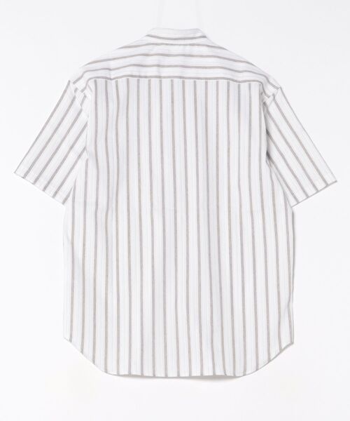 UNION STATION（ユニオンステーション）の「ドビージャガードSSバンドカラーシャツ（シャツ/ブラウス・メンズ・ホワイト系その他/ホワイト・L/LL/M）」の3枚目の写真
