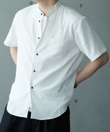 UNION STATION | ドビージャガードSSバンドカラーシャツ(シャツ/ブラウス)