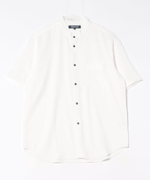 UNION STATION（ユニオンステーション）の「ドビージャガードSSバンドカラーシャツ（シャツ/ブラウス・メンズ・ホワイト系その他/ホワイト・L/LL/M）」の11枚目の写真
