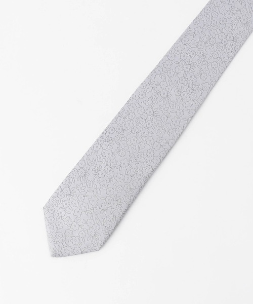 MONSIEUR NICOLE（ムッシュニコル）の「グラフィックジャカードネクタイ（ネクタイ・メンズ・ブラック/サックスブルー/ネイビー/ライトグレー・FREE）」の3枚目の写真