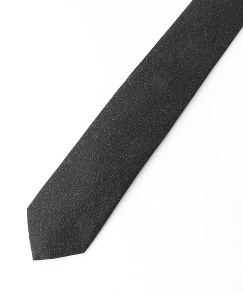 MONSIEUR NICOLE（ムッシュニコル）の「グラフィックジャカードネクタイ（ネクタイ・メンズ・ブラック/サックスブルー/ネイビー/ライトグレー・FREE）」の2枚目の写真