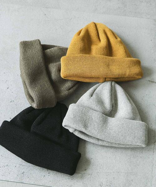 URBAN RESEARCH DOORS（アーバンリサーチドアーズ）の「SSロールワッチ（ニットキャップ/ビーニー・メンズ・グレー/ブラック/カーキ/マスタード・-）」の5枚目の写真