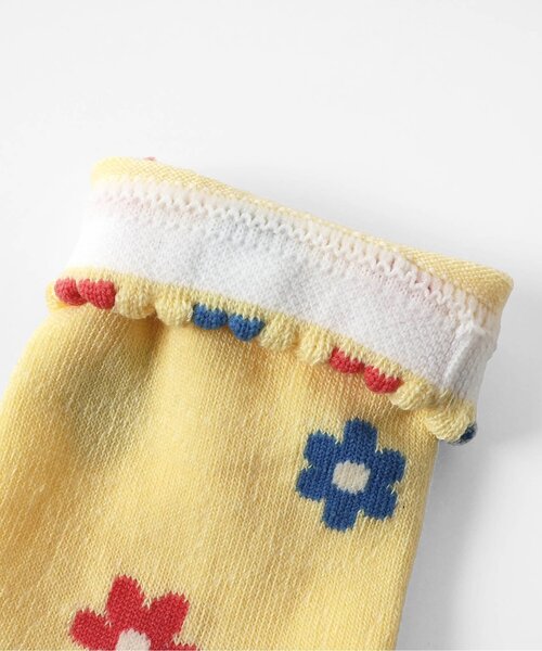 Ampersand(アンパサンド)の「ポップソックス(ソックス/靴下・キッズ・イエロー/ピンク/アイボリー/ローズ・12/18/15 /21)」の9枚目の写真