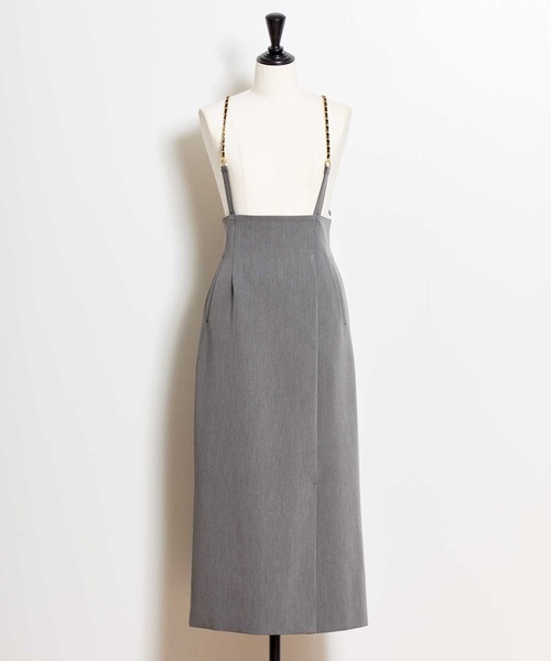 NOELA(ノエラ)の「チェーンサス付きタイトスカート(スカート・レディース・モカ/グレー/ベージュ・M/S)」の18枚目の写真