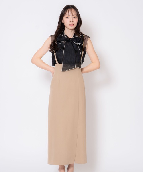 NOELA(ノエラ)の「チェーンサス付きタイトスカート(スカート・レディース・モカ/グレー/ベージュ・M/S)」の17枚目の写真