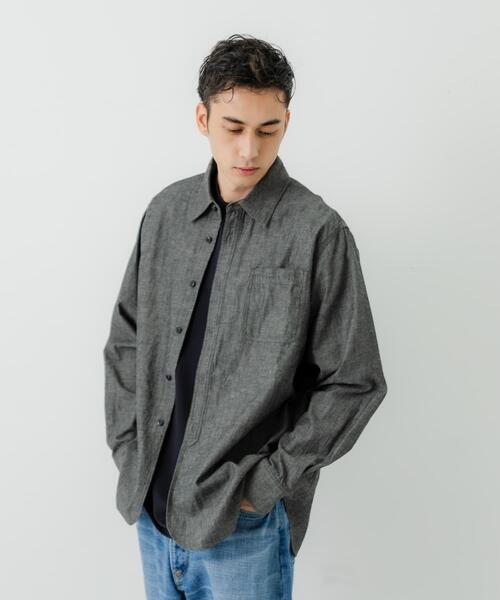 セール】『別注』LE VETEMENT ATLANTIQUE×UR シャンブレーシャツ