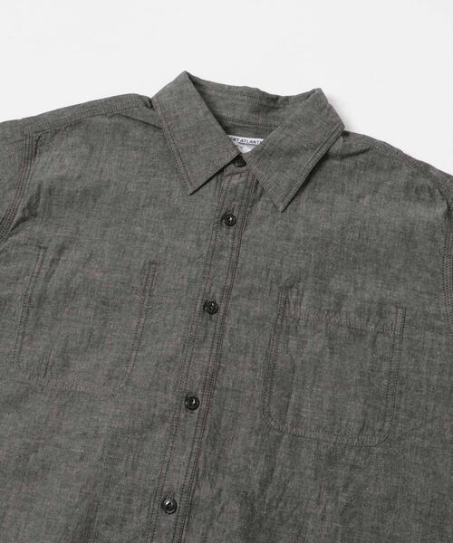 URBAN RESEARCH(アーバンリサーチ)の「『別注』LE VETEMENT ATLANTIQUE×UR シャンブレーシャツ(シャツ/ブラウス・メンズ・ブラック/ネイビー・MEDIUM/LARGE)」の13枚目の写真