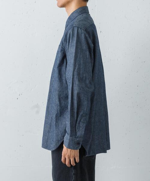 セール】『別注』LE VETEMENT ATLANTIQUE×UR シャンブレーシャツ