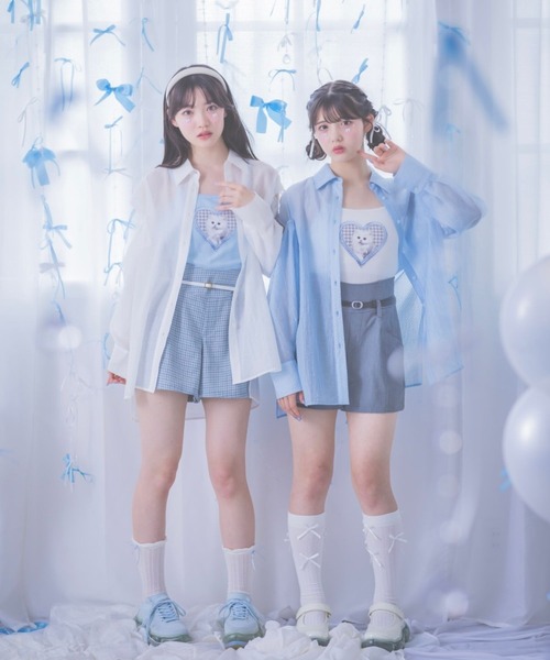 repipi armario（レピピ アルマリオ）の「【girly line】iDOLキュロット（その他パンツ・キッズ・ブルー系その他/グレー/ブラック・SMALL/MEDIUM/LARGE）」の11枚目の写真